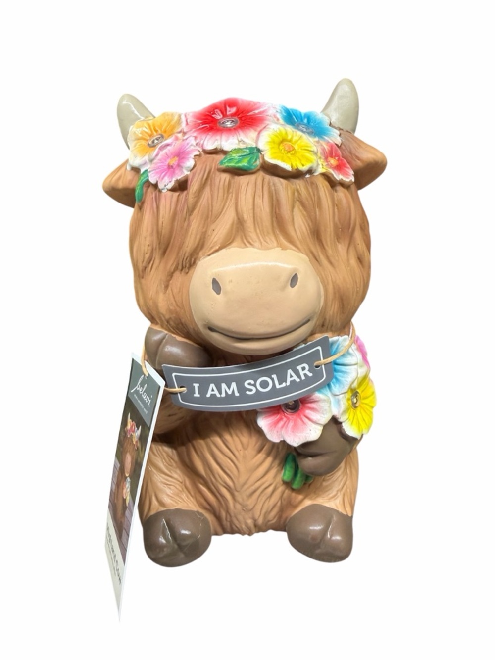 Belavi Solar Garden Highland Cow - Picture 3 of 4